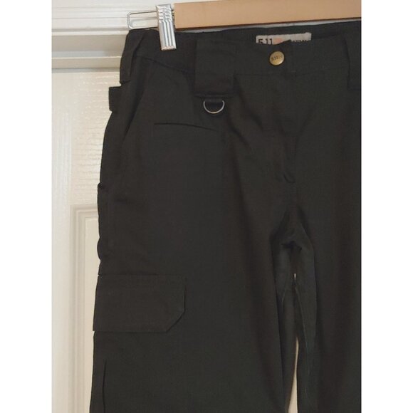 5.11 Tactical Cargo Pants Hiking Women's Size 4 Outdoors Black Camping - Picture 3 of 14